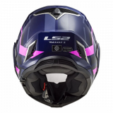 CASCO ABATIBLE LS2 VALIANT II VELUM AZL MATE/ROS FLUO FF900