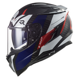CASCO CERRADO LS2 CHALLENGER CT2 ALLOY BCO/AZL/ROJ FF327