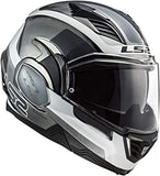 CASCO ABATIBLE LS2 VALIANT II ORBIT BCO/TITANIUM FF900