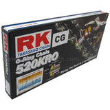 CADENA 520KLO2 -120 O RING VERDE RK-M