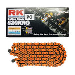 CADENA 520KLO2 -120 O RING NARANJA RK