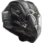 CASCO ABATIBLE LS2 VALIANT II GRIPPER TITANIUM MATE FF900