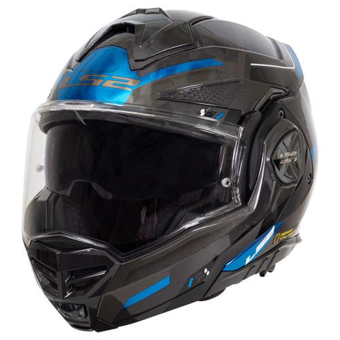 CASCO ABATIBLE LS2 ADVANT X SPECTRUM NGO/TIT/AZL FF901