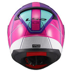 CASCO CERRADO LS2 RAPID GRAPHIC ROS/MOR FF353