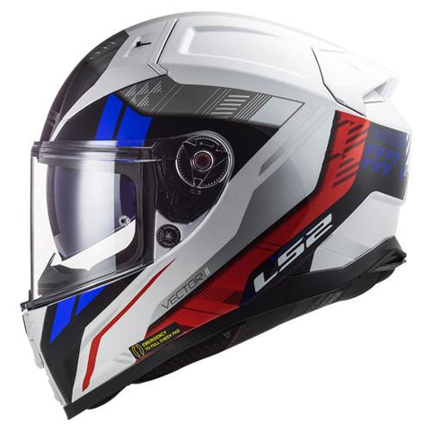 CASCO CERRADO LS2 VECTOR II STYLUS BCO/ROS FLUO FF811