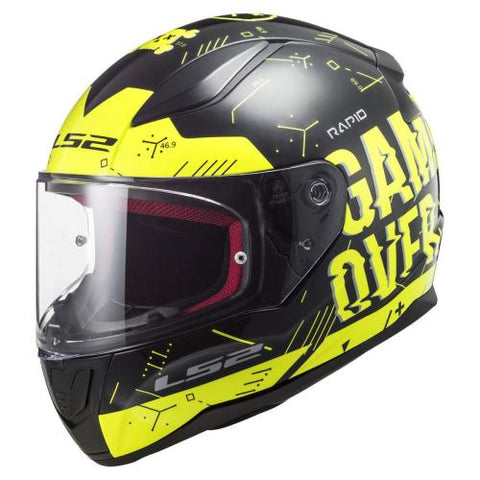 CASCO CERRADO LS2 RAPID PLAYER AMA/NGO FF353