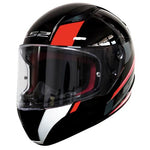 CASCO CERRADO LS2 RAPID DRIVEWAY NGO/ROJ FF353