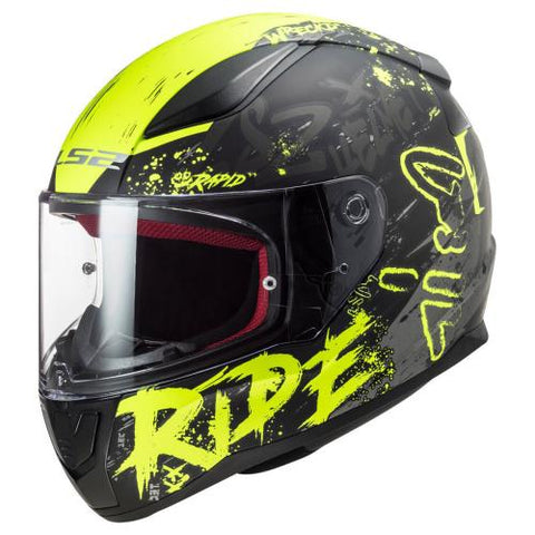CASCO CERRADO LS2 RAPID NAUGHTY NGO/AMA/MATE FF353