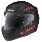 CASCO CERRADO LS2 ROOKIE TAKAROA NGO/MATE/ROJ FF352