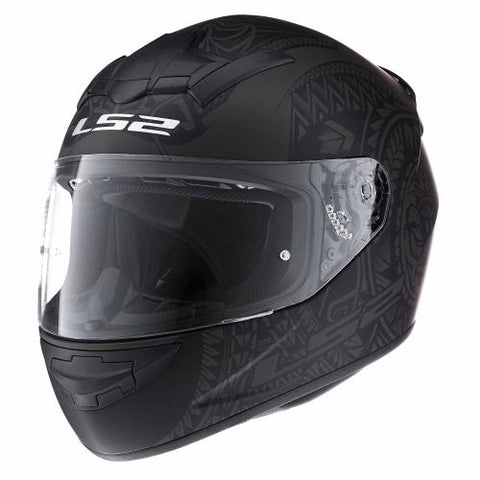 CASCO CERRADO LS2 ROOKIE TAKAROA NGO/GRS/MATE FF352