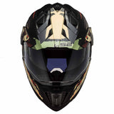 CASCO CROSS CITY LS2 EXPLORER EXTEND VDE MILITAR/MATE MX701 (FIBRA CARBON)