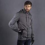CHAMARRA DEPORTIVA LS2 GRIS RAMBLA EVO TEXTIL