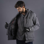 CHAMARRA DEPORTIVA LS2 GRIS RAMBLA EVO TEXTIL