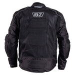CHAMARRA DEPORTIVA R7 NEGRO R7-302 TEXTIL