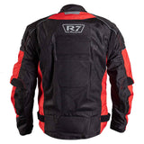 CHAMARRA DEPORTIVA R7 ROJO R7-302 TEXTIL