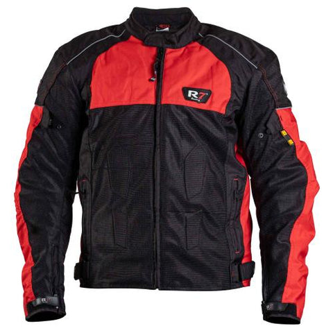 CHAMARRA DEPORTIVA R7 ROJO R7-302 TEXTIL