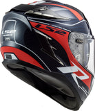 CASCO CERRADO LS2 CHALLENGER CT2 GRID AZL/ROJ FF327