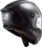 CASCO CERRADO LS2 THUNDER C SOLID CARBON FF805