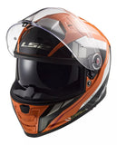 CASCO CERRADO LS2 VECTOR II STYLUS NJA FLUO/NGO FF811
