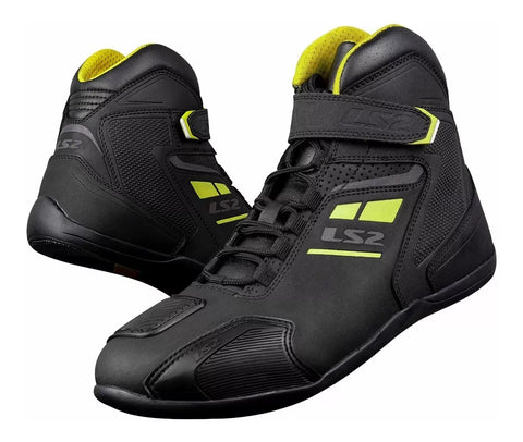 BOTAS LS2 NGO/AMA FLUO GARRA