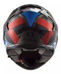 CASCO CERRADO LS2 STORM SPRINTER NGO/ROJ/TITANIUM FF800
