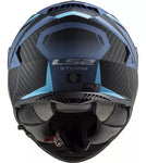 CASCO CERRADO LS2 STORM RACER AZUL MATE FF800