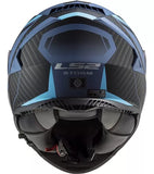 CASCO CERRADO LS2 STORM RACER AZUL MATE FF800