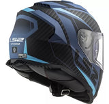 CASCO CERRADO LS2 STORM RACER AZUL MATE FF800