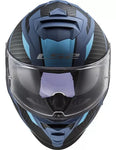 CASCO CERRADO LS2 STORM RACER AZUL MATE FF800