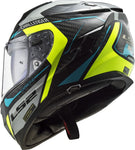 CASCO CERRADO LS2 CHALLENGER CT2 THORN GRS/AMA FLUO FF327