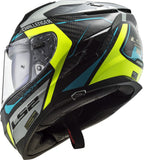 CASCO CERRADO LS2 CHALLENGER CT2 THORN GRS/AMA FLUO FF327