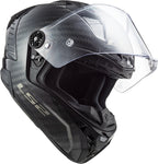 CASCO CERRADO LS2 THUNDER C SOLID CARBON FF805