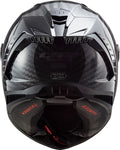 CASCO CERRADO LS2 THUNDER C SOLID CARBON FF805