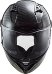 CASCO CERRADO LS2 THUNDER C SOLID CARBON FF805