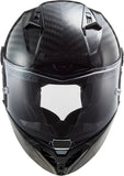 CASCO CERRADO LS2 THUNDER C SOLID CARBON FF805