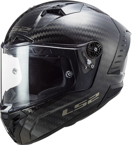 CASCO CERRADO LS2 THUNDER C SOLID CARBON FF805