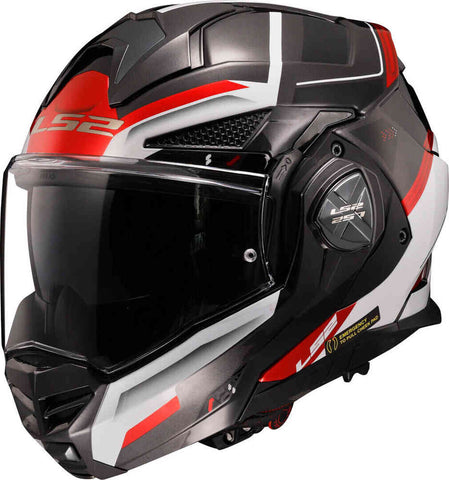 CASCO ABATIBLE LS2 ADVANT X SPECTRUM NGO/BCO/ROJ FF901