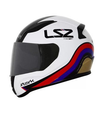 CASCO CERRADO LS2 RAPID STARK BCO/ROJ/AZL/DOR FF353