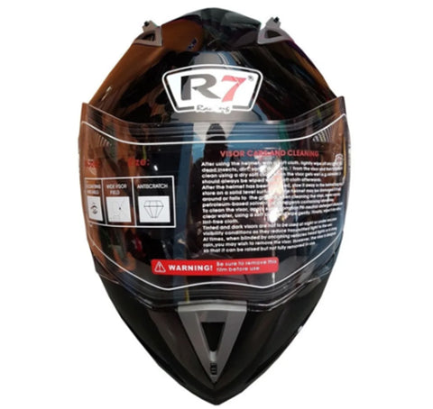 CASCO V3 NEGRO DOBLE MICA R7