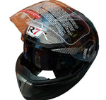 CASCO V3 NEGRO DOBLE MICA R7