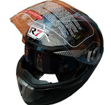 CASCO V3 NEGRO DOBLE MICA R7