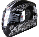 CASCO CERRADO R7 RACING FF830 DOBLE MICA ECE22.05  MICA IRIDIUM