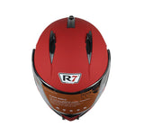 CASCO R7-168 ROJO MICA IRIDIUM