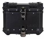 BAUL TRASERO MOTOCICLETA LS2 B35 ALUMINIO NEGRO 35 LTS