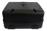 BAUL TRASERO MOTOCICLETA KOHL K-40 NGO/PLA EXPANDIBLE 30/40 LTS