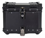 BAUL TRASERO MOTOCICLETA LS2 B45 ALUMINIO NEGRO 45 LTS