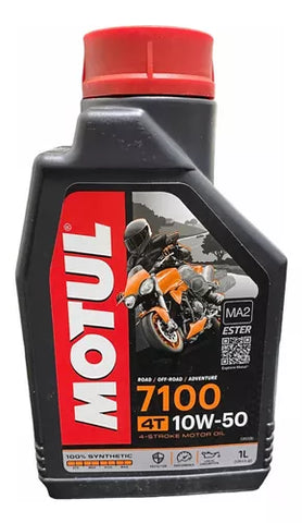 Aceite 4T MOTUL 7100 10W30 1L SINTETICO
