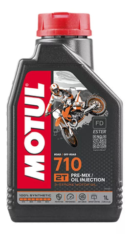 Aceite 2t Motul 710 1L Sintetico