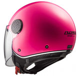 CASCO ABIERO LS2 SPHERE LUX ROSA FLUO