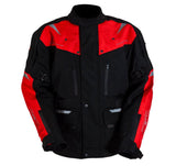Chamarra Sorrento Negro/Rojo TUONO7